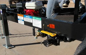 Portable water trailers applications