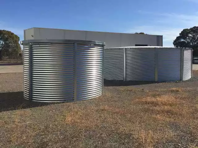 Aquadot corrugated tank