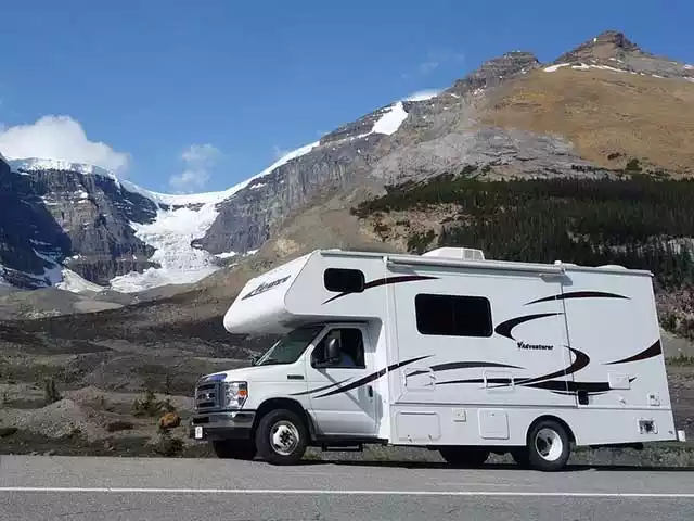 rv on the road