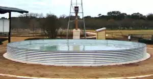 corrugated frac tank