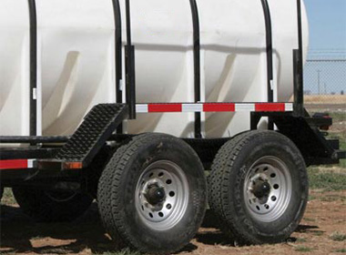 Water Buffalo Trailers Come with a Lockable Storage Box